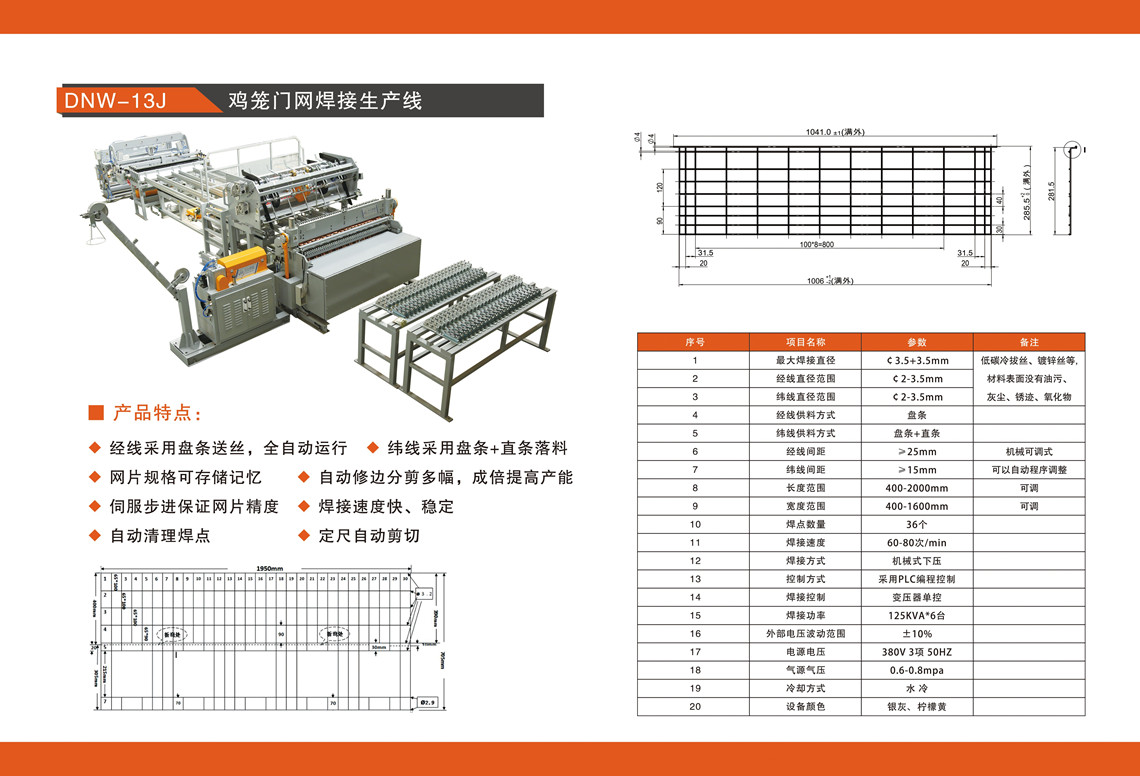 DNW-13J 雞籠門(mén)網(wǎng)焊接生產(chǎn)線(xiàn)_WPS圖片_副本